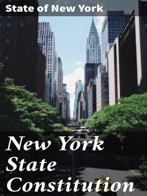 cover image of New York State Constitution